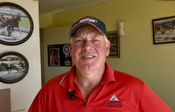 Harness Racing action