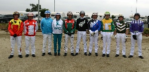 The International All Star Series drivers.