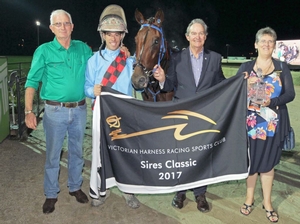 Emain Macha after winning the VHRSC Sires Classic at Melton. 