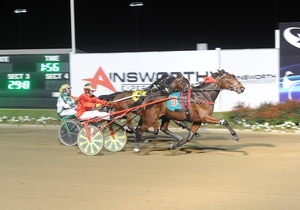 Trotter Our Dreamlover winning at Tabcorp Park Menangle recently.