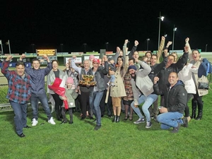 Nostra Beach's owners will be hoping for more success in the tonight's Vicbred heat.