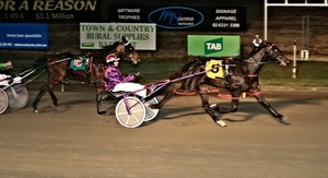 Lord Denzel pictured winning at Bathurst last Wednesday.