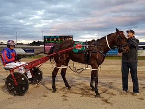 Lucky Lyla was a winner at the Gold Crown Paceway, Bathurst, last Wednesday.