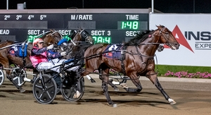 Poster Boy could give top trainer Emma Stewart that special Miracle Mile win as he takes part in the feature at Menangle on Saturday night.