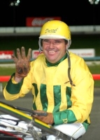 Comeback: Trainer/Driver Darrel Graham is looking forward to the return of talented pacer Major Montana