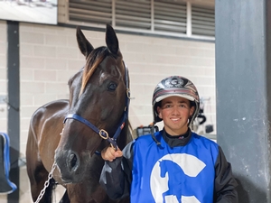 Young driver Leonard Cain continues to make his mark on the Sydney harness racing scene. 