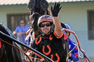 Trainer-driver Nathan Xuereb won the Golden Guitar Final in 2018 and is back to try and claim the race again this year.