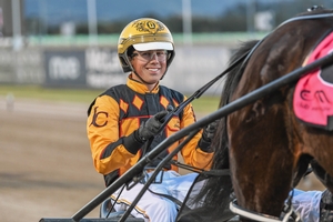 Young driver Jack Callaghan drove a treble at Menangle last Saturday night and is back at that venue today.
