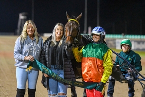 Olivia Frisby and McKayler Barnes following their big Menangle moment last weekend.