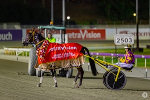 Mighty Ronaldo and Emily Suvaljko won the 2023 Fremantle Pacing Cup