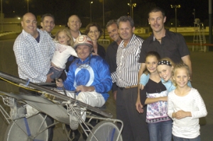 Smiles all round following the win of Ima Rocket Star in the Ross North Homes 4yo Championship
