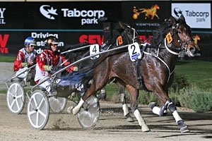 Let Me Thru is Chris Lang's main Australasian Trotters Championship contender in Sundons Gift's absence