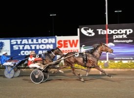 Amazing Victorian pacer Villagem simply monstered his rivals in Friday night's The Legends at Tabcorp Park