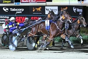 Champion pacer Smoken Up will have his final start ever at Tabcorp Park Melton on Saturday night. 