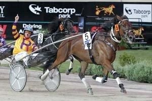 Let Me Thru must overcome the loss of regular reinsman Chris Lang Jr to win at Tabcorp Park this Friday night