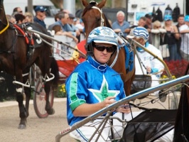 Driver Luke McCarthy pleased with Bling It On's draw in Saturday night's 50th Miracle Mile at Tabcorp Park Menangle.