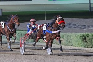 Chris Alford steered Tandias Bromac to a strong victory in the 3YO Classic Friday night.