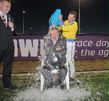 HRV CEO John Anderson completes the Ice Bucket Challenge for MND awareness with some 