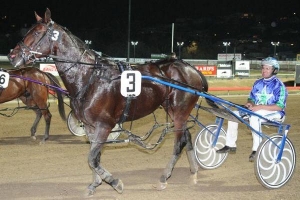 Gotcha: Star pacer For A Reason sprinted brilliantly to win the $200,000 Garrards Pacing Championship at Albion Park