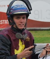 Trent Moffat following his win representing QLD at the State of Origin heat in Menangle last year
