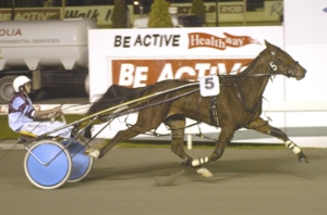 James Matthew winning the Group One Pearl Classic at Gloucester Park