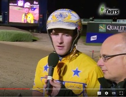 Josh Aiken talking about the win of Marylebone at Tabcorp Park Melton. 