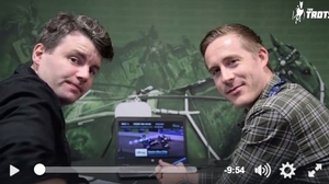 Mick & Cody Looking Back. 