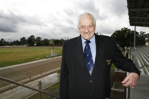 Max Laughton was the longest-serving President of Penrith Paceway.