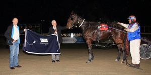 It's all in the name . . . Jugiong produced a win at Bathurst last Wednesday night for trainer-driver Frank O'Sullivan.