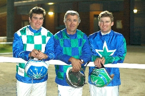 Andrew McCarthy, with father John and brother Luke