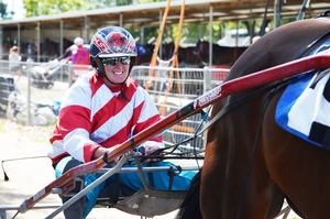 Bathurst reinswoman Angela Hedges is nearing a milestone that could be reached at Bathurst tonight.
