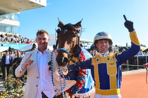 Swayzee, Jason Grimson and Cam Hart. Photo courtesy HRNZ