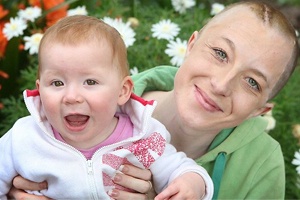 Tiffany Murray with her beautiful daughter Milla