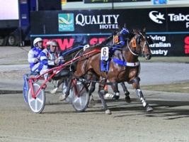 Night Of The Stars winning at Tabcorp Park last August
