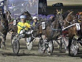 Restrepo has the pole draw for Saturday night's Ballarat Pacing Cup. 
