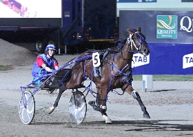 Christmas Jolt pictured winning on Hunter Cup Night at Melton. 